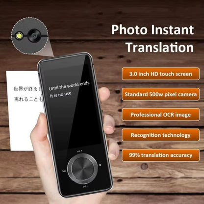 2024 Newest M9 Instant Voice Translator Portable Language Translator in Real-Time Smart Translator Supports 12 Offline Languages